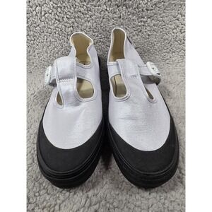 VANS Style 93 Coated Canvas True White Mary Jane‎ Sneakers Shoes Women's Size 10